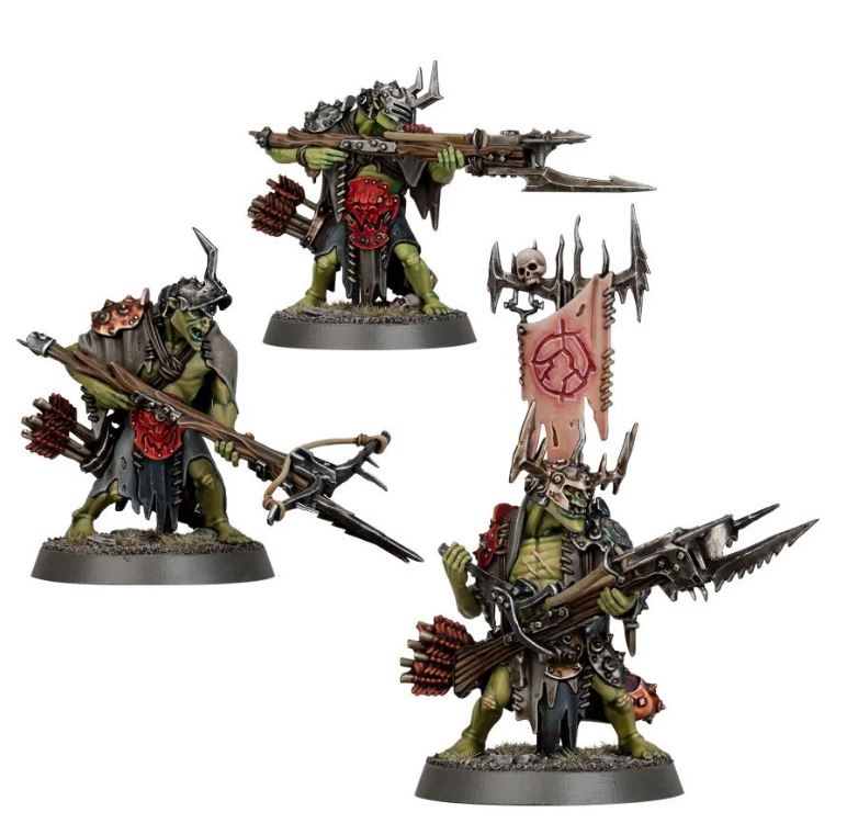 Warhammer Age of Sigmar: Orruk Warclans Man-Skewer Boltboyz | Odin's Place