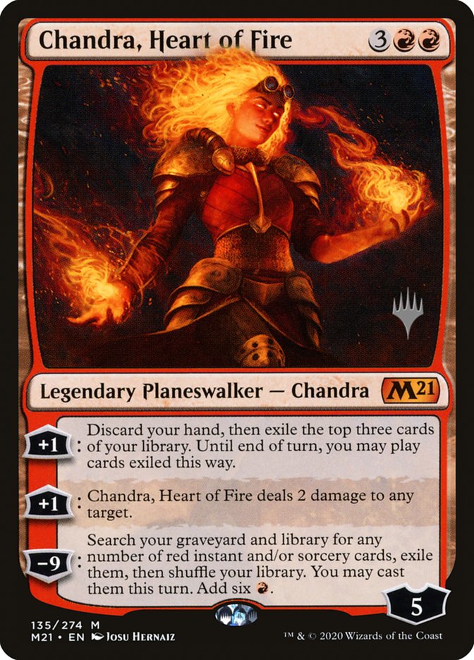 Chandra, Heart of Fire (Promo Pack) [Core Set 2021 Promos] | Odin's Place