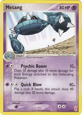 Metang (5/12) [EX: Trainer Kit 2 - Plusle] | Odin's Place