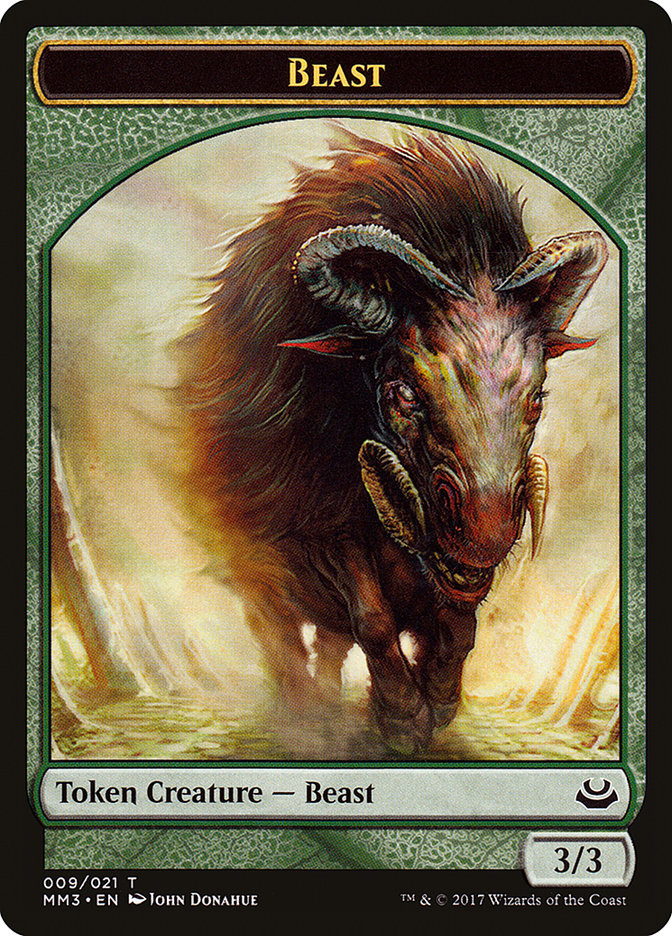 Beast Token (009/021) [Modern Masters 2017 Tokens] | Odin's Place