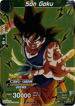 Son Goku (P-066) [Promotion Cards] | Odin's Place