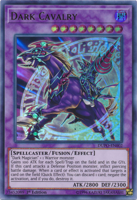 Dark Cavalry [DUPO-EN002] Ultra Rare | Odin's Place