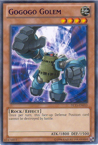 Gogogo Golem (Purple) [DL15-EN010] Rare | Odin's Place