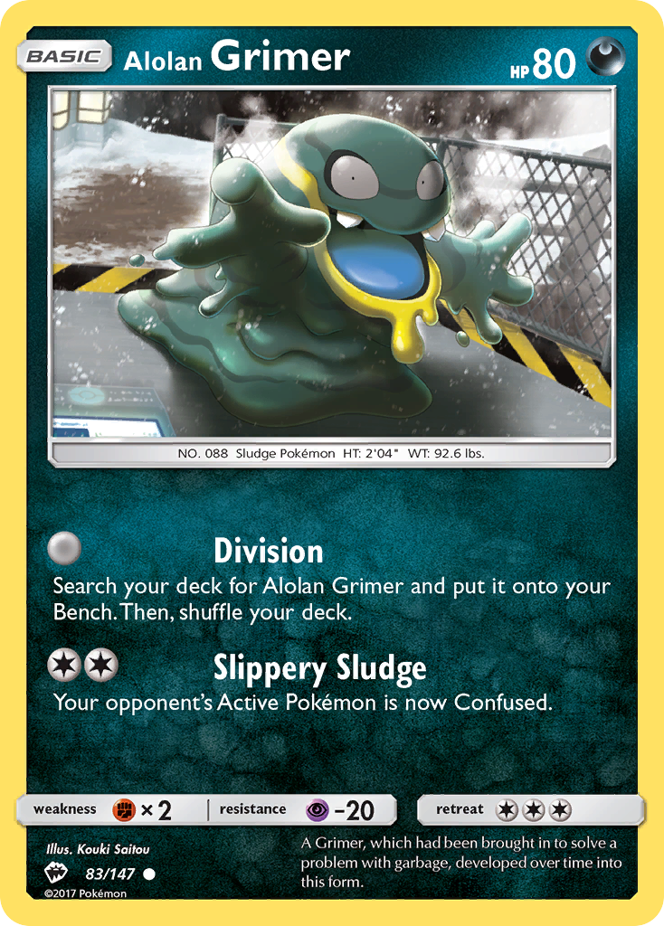 Alolan Grimer (83/147) [Sun & Moon: Burning Shadows] | Odin's Place