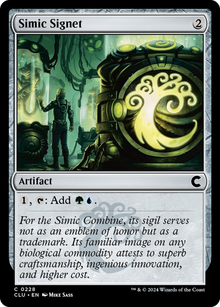 Simic Signet [Ravnica: Clue Edition] | Odin's Place