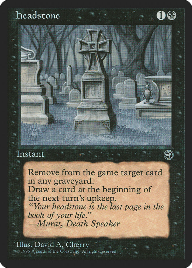 Headstone (52) [Homelands] | Odin's Place