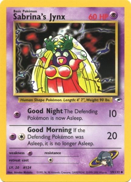 Sabrina's Jynx (59/132) [Gym Heroes Unlimited] | Odin's Place