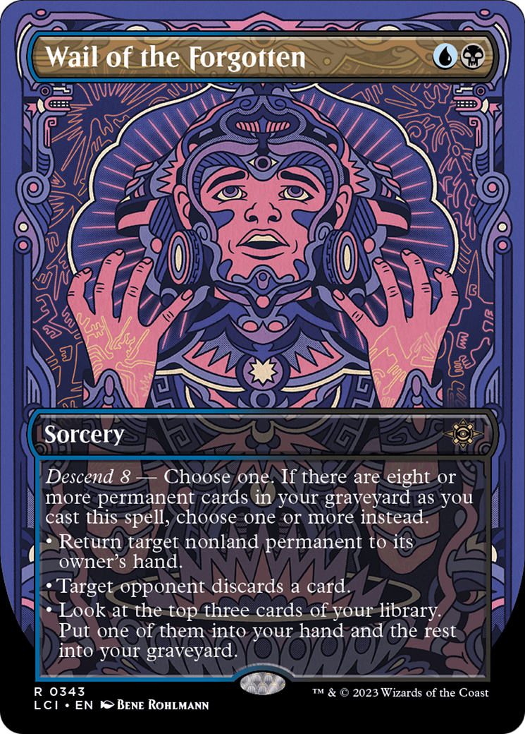 Wail of the Forgotten (Borderless) [The Lost Caverns of Ixalan] | Odin's Place