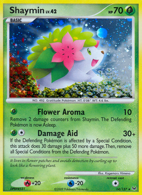 Shaymin (14/127) [Platinum: Base Set] | Odin's Place
