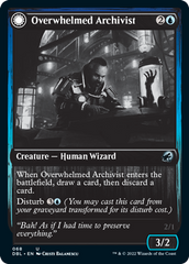 Overwhelmed Archivist // Archive Haunt [Innistrad: Double Feature] | Odin's Place