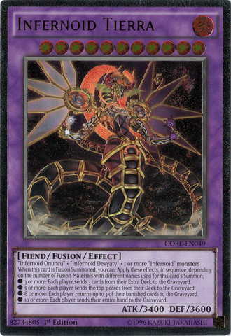 Infernoid Tierra [CORE-EN049] Ultimate Rare | Odin's Place