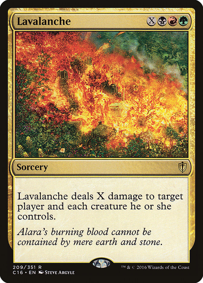 Lavalanche (209) [Commander 2016] | Odin's Place