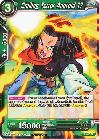 Chilling Terror Android 17 (Foil) (P-017) [Promotion Cards] | Odin's Place