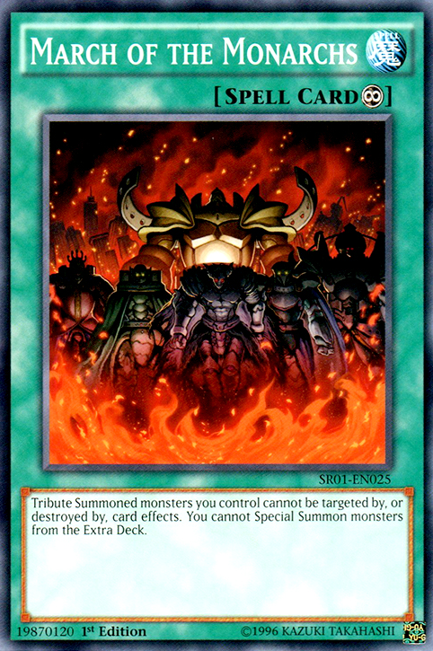 March of the Monarchs [SR01-EN025] Common | Odin's Place
