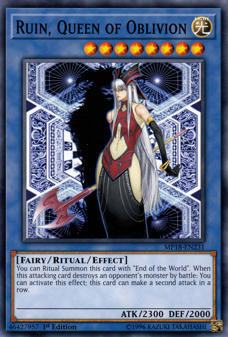 Ruin, Queen of Oblivion [MP18-EN231] Common | Odin's Place