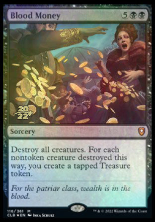 Blood Money [Commander Legends: Battle for Baldur's Gate Prerelease Promos] | Odin's Place