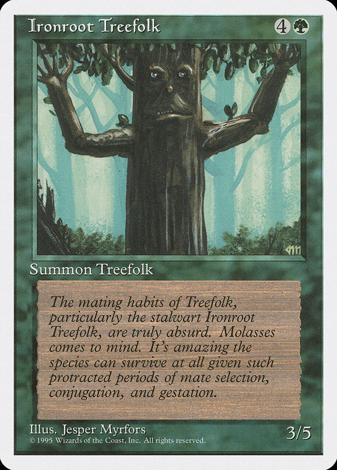 Ironroot Treefolk (253) [Fourth Edition] | Odin's Place