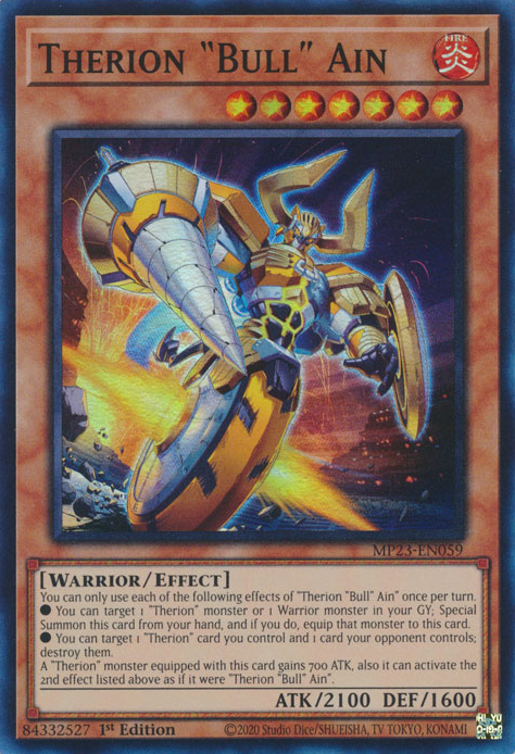 Therion "Bull" Ain [MP23-EN059] Super Rare | Odin's Place