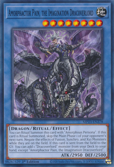 Amorphactor Pain, the Imagination Dracoverlord [MP23-EN278] Common | Odin's Place