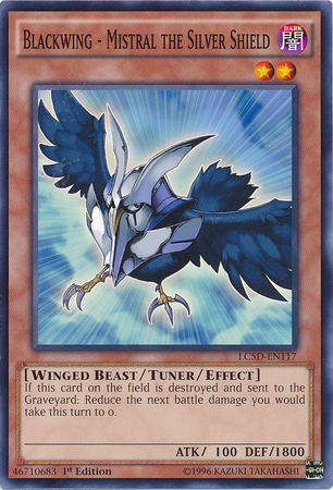Blackwing - Mistral the Silver Shield [LC5D-EN117] Common | Odin's Place