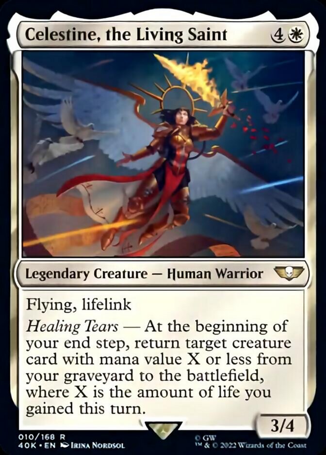 Celestine, the Living Saint [Warhammer 40,000] | Odin's Place