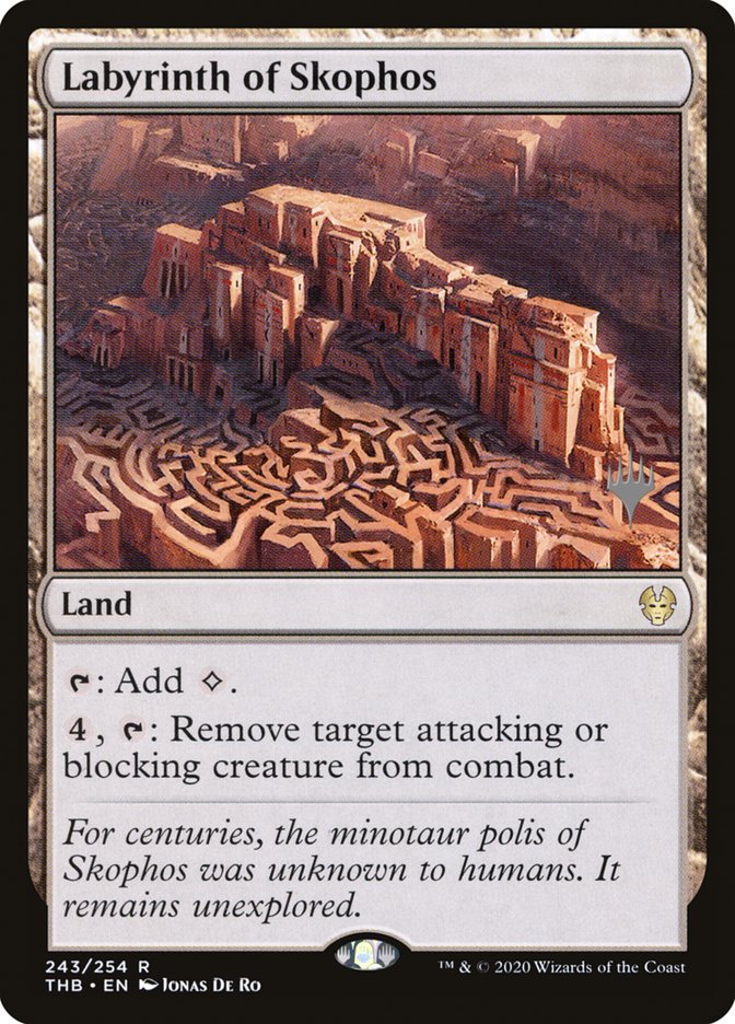 Labyrinth of Skophos (Promo Pack) [Theros Beyond Death Promos] | Odin's Place