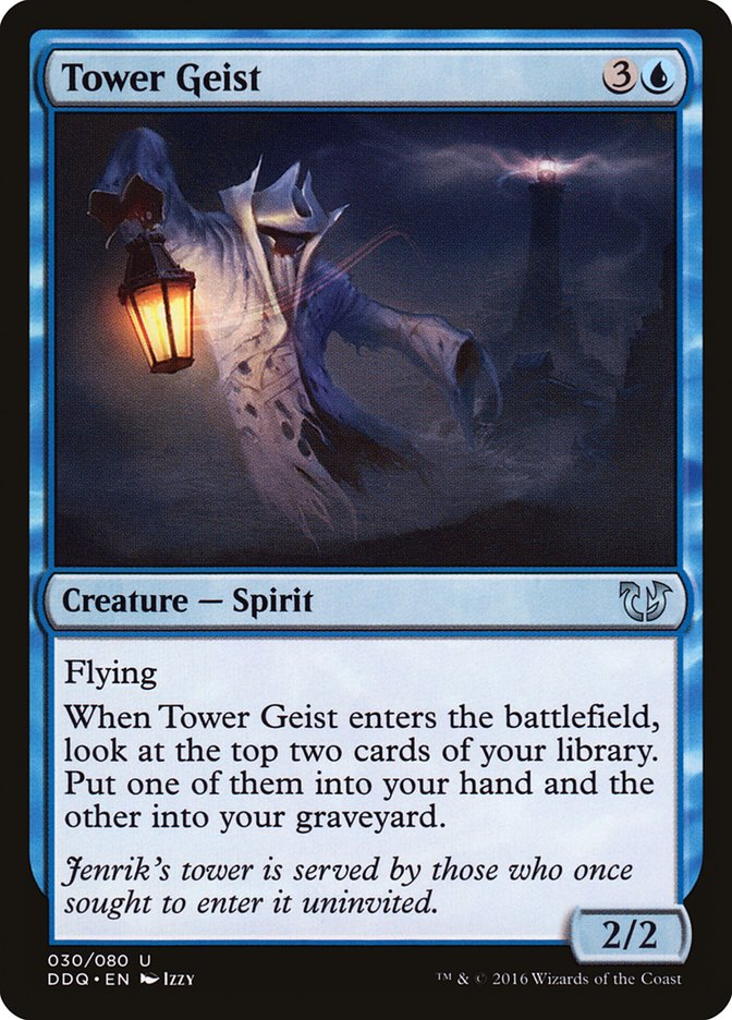 Tower Geist (30) [Duel Decks: Blessed vs. Cursed] | Odin's Place