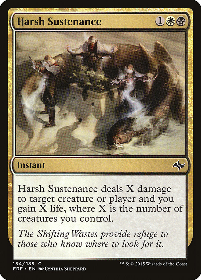 Harsh Sustenance (154) [Fate Reforged] | Odin's Place