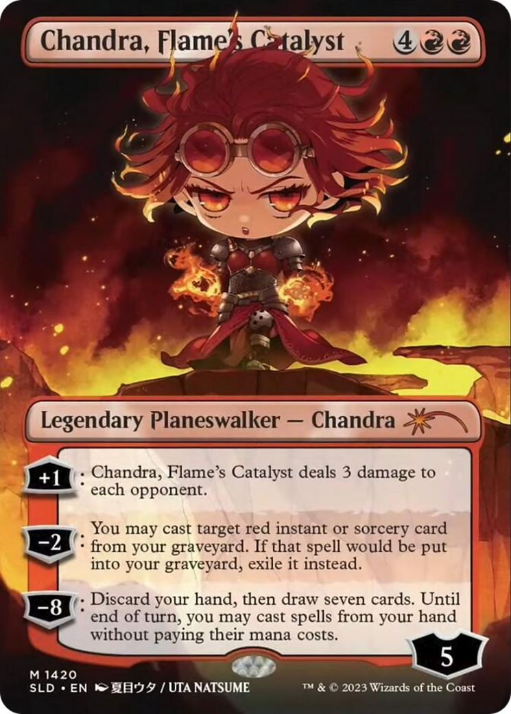 Chandra, Flame's Catalyst (Rainbow Foil) [Secret Lair Drop Series] | Odin's Place