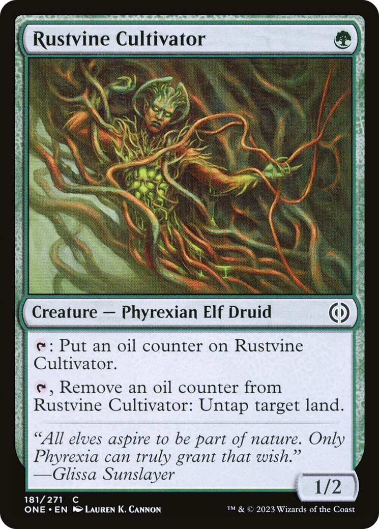 Rustvine Cultivator [Phyrexia: All Will Be One] | Odin's Place