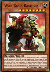 War Rock Bashileos [BLVO-EN097] Ultra Rare | Odin's Place