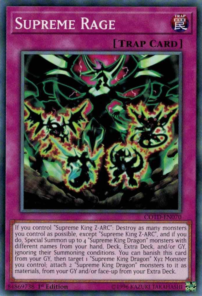 Supreme Rage [COTD-EN070] Common | Odin's Place