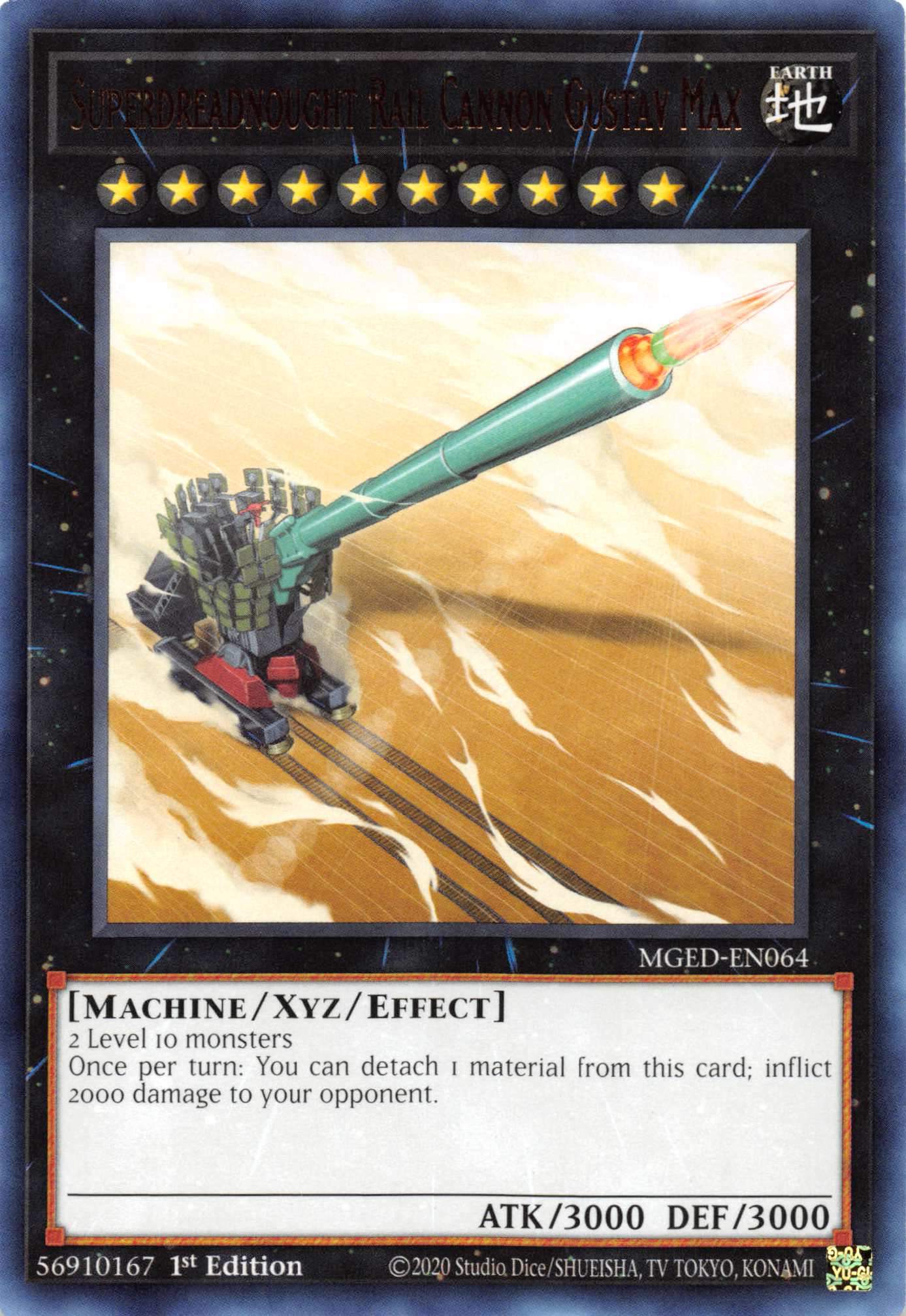 Superdreadnought Rail Cannon Gustav Max [MGED-EN064] Rare | Odin's Place