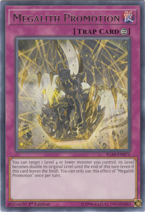 Megalith Promotion [IGAS-EN071] Rare | Odin's Place