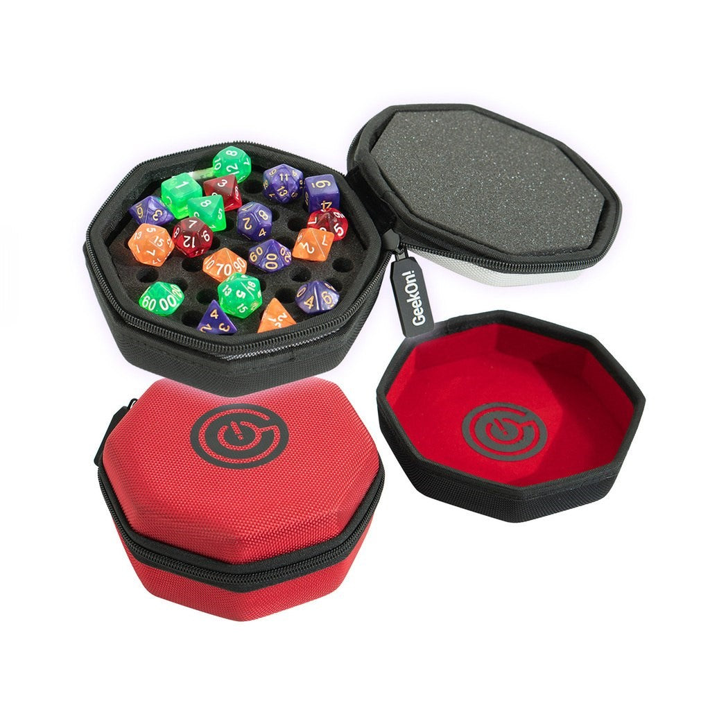 GKO Zipper Dice Case Red | Odin's Place
