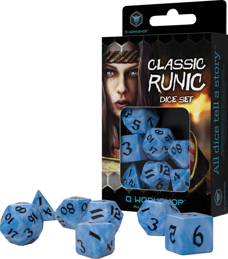 Q Workshop Runic Glacier with Black Poly 7 Set | Odin's Place