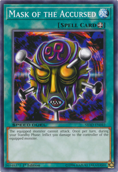 Mask of the Accursed [SBAD-EN042] Common | Odin's Place