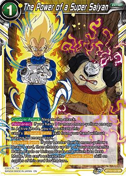 The Power of a Super Saiyan (BT13-120) [Supreme Rivalry] | Odin's Place