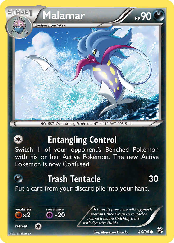 Malamar (46/98) [XY: Ancient Origins] | Odin's Place
