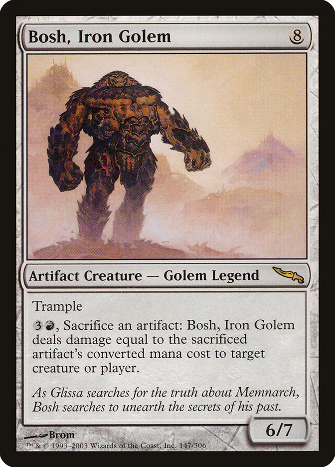 Bosh, Iron Golem (147) [Mirrodin] | Odin's Place