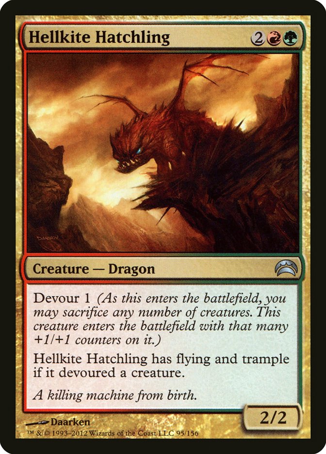 Hellkite Hatchling (95) [Planechase 2012] | Odin's Place