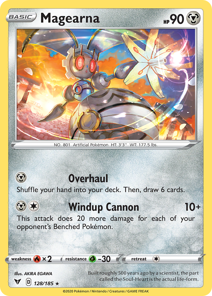 Magearna (128/185) (Theme Deck Exclusive) [Sword & Shield: Vivid Voltage] | Odin's Place