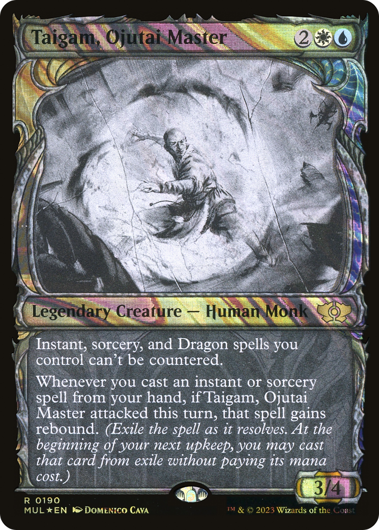 Taigam, Ojutai Master (Halo Foil) [Multiverse Legends] | Odin's Place