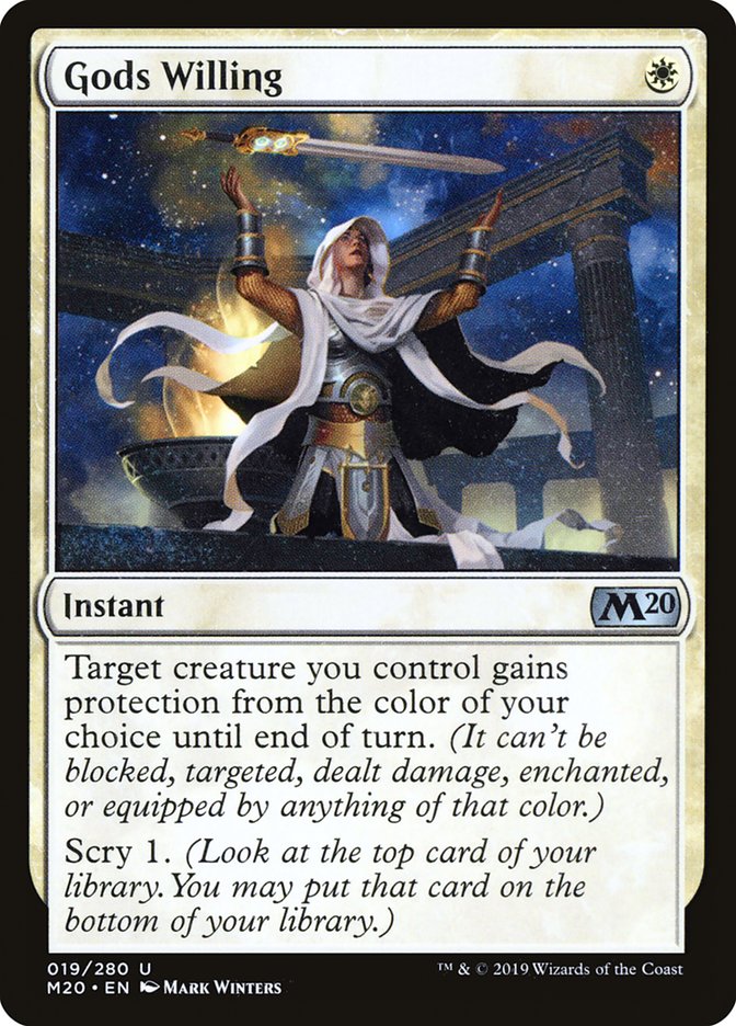 Gods Willing [Core Set 2020] | Odin's Place