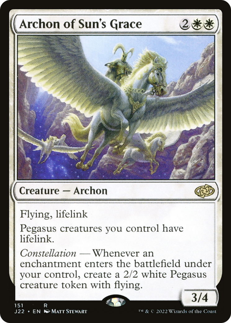 Archon of Sun's Grace [Jumpstart 2022] | Odin's Place