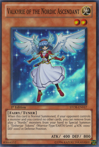 Valkyrie of the Nordic Ascendant [STOR-EN017] Super Rare | Odin's Place