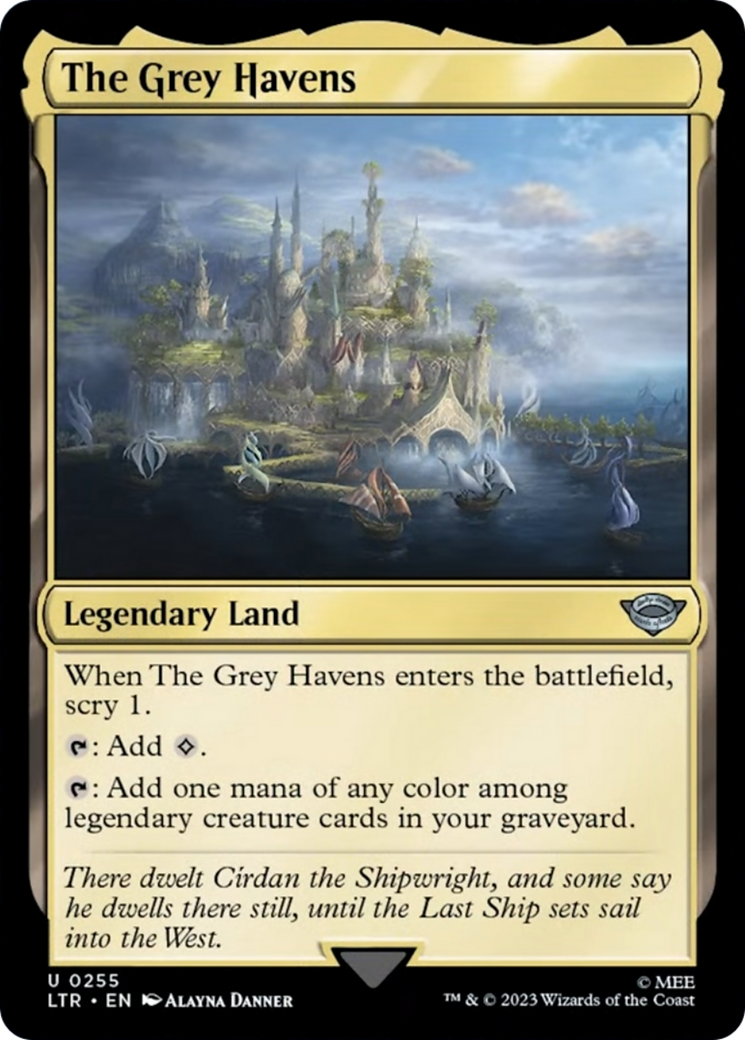 The Grey Havens [The Lord of the Rings: Tales of Middle-Earth] | Odin's Place