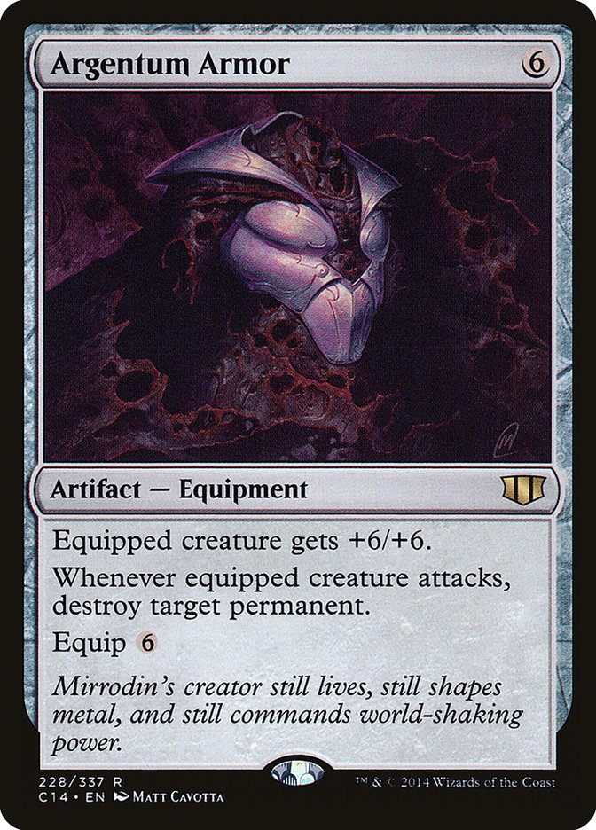 Argentum Armor (228) [Commander 2014] | Odin's Place
