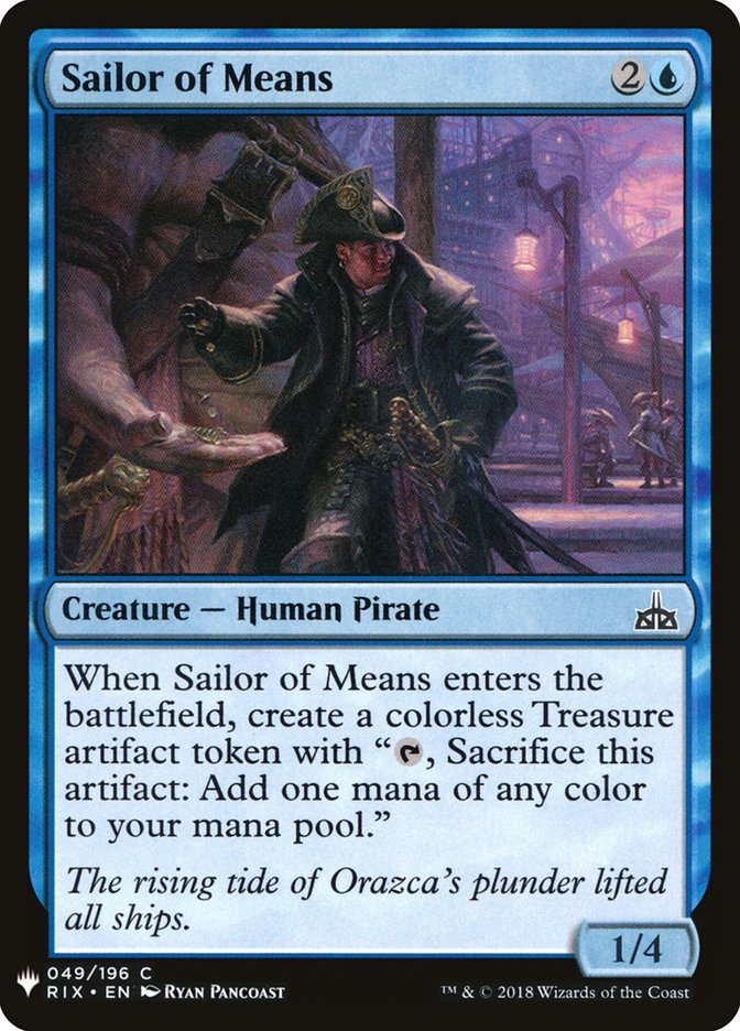 Sailor of Means [Mystery Booster] | Odin's Place