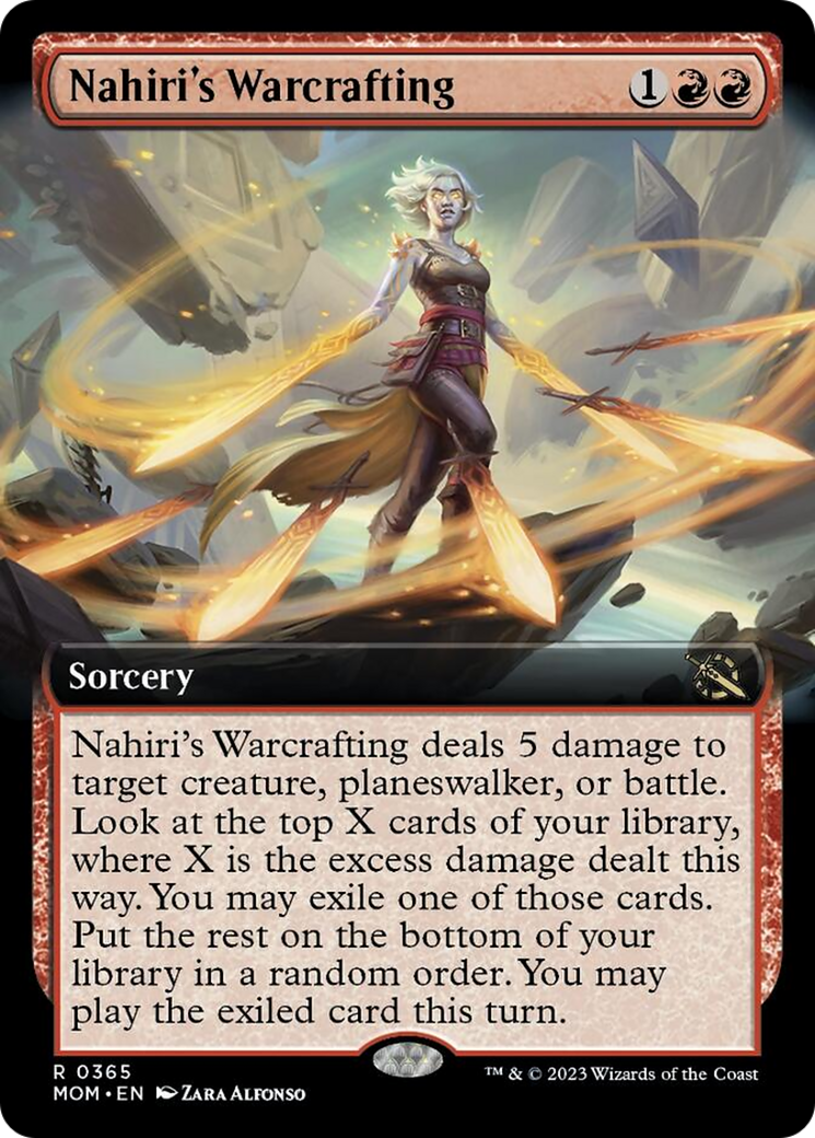Nahiri's Warcrafting (Extended Art) [March of the Machine] | Odin's Place